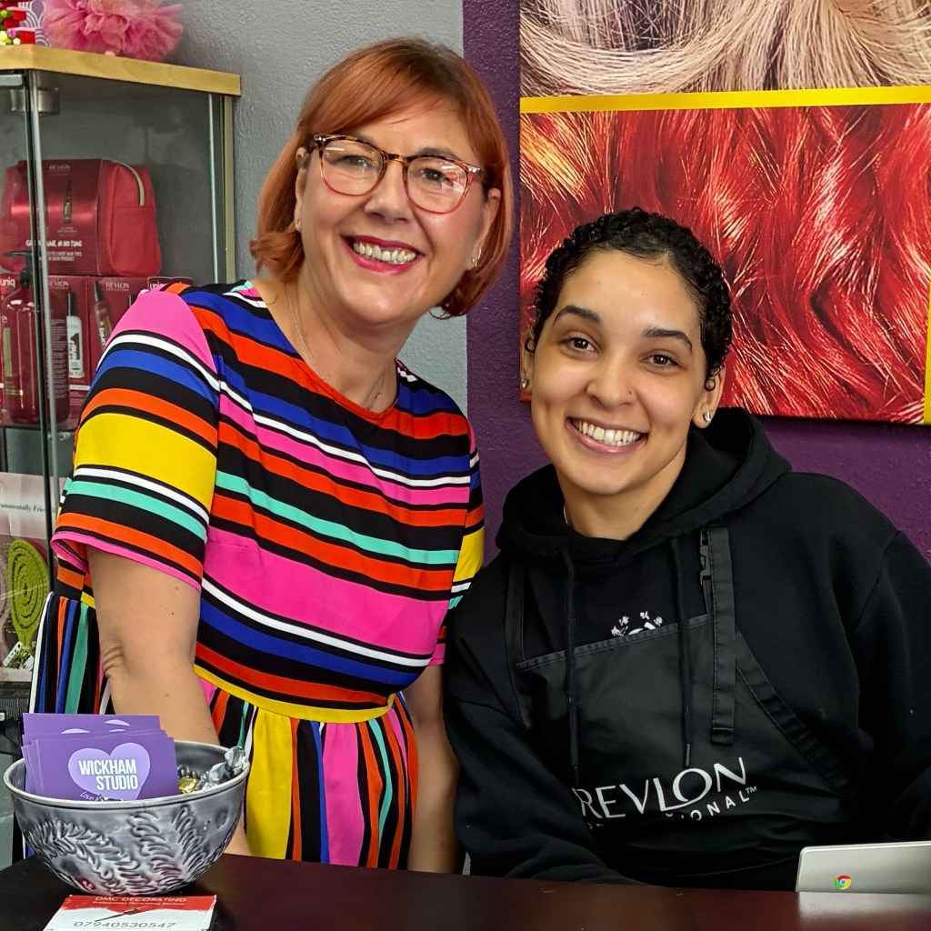 Sacha and Mya, Wickham Studio stylists